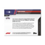 2025 Topps Now F1 Liam Lawson #49 - Image 2