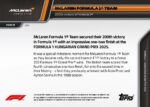 McLaren F1 Team - Topps Now F1 2025 #54 - Image 2