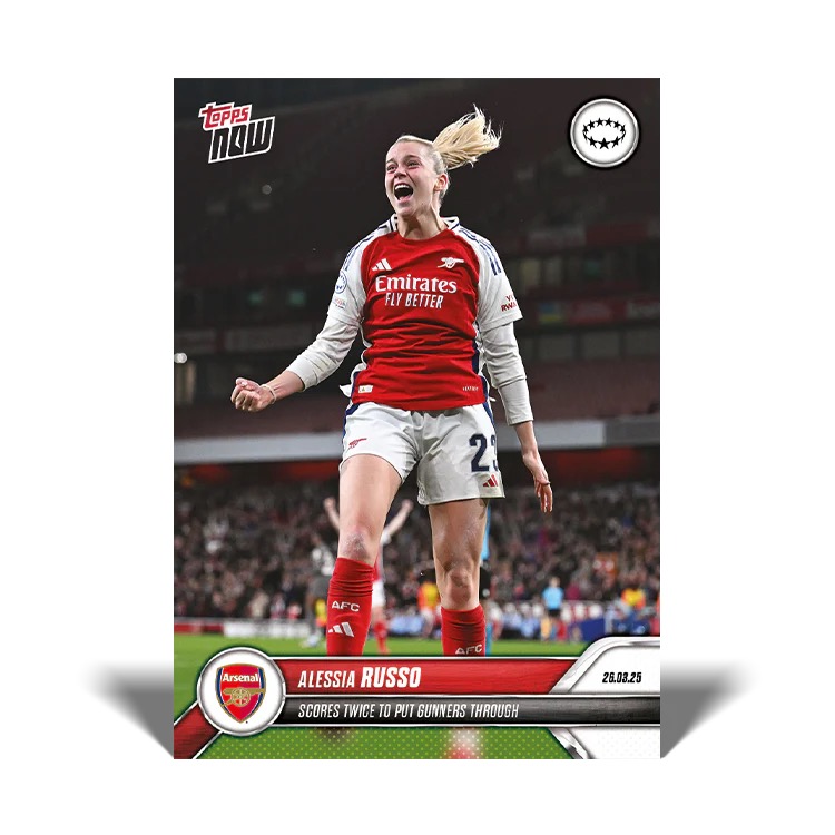 2198d93fefbbea87af1b4f0872d95ddfb8b716ca_artwcl_16c2s_25tn_0021.png Alessia Russo - Topps Now UWCL #21 - Image 1