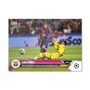 Lamine Yamal - Topps Now UCL 2024-25 #134