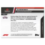Oliver Bearman - Topps Now F1 2025 #19 - Image 2