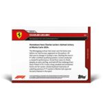 Charles Leclerc - Topps Now F1 2024 #19 Monegasque hero wins home grand prix - Image 2