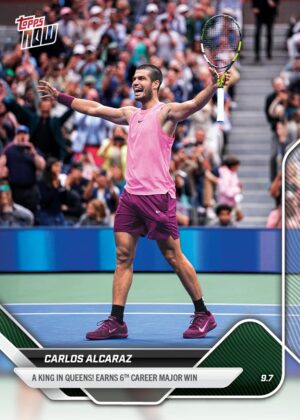Carlos Alcaraz - 2025 Topps Now Tennis US Open #TN-CA