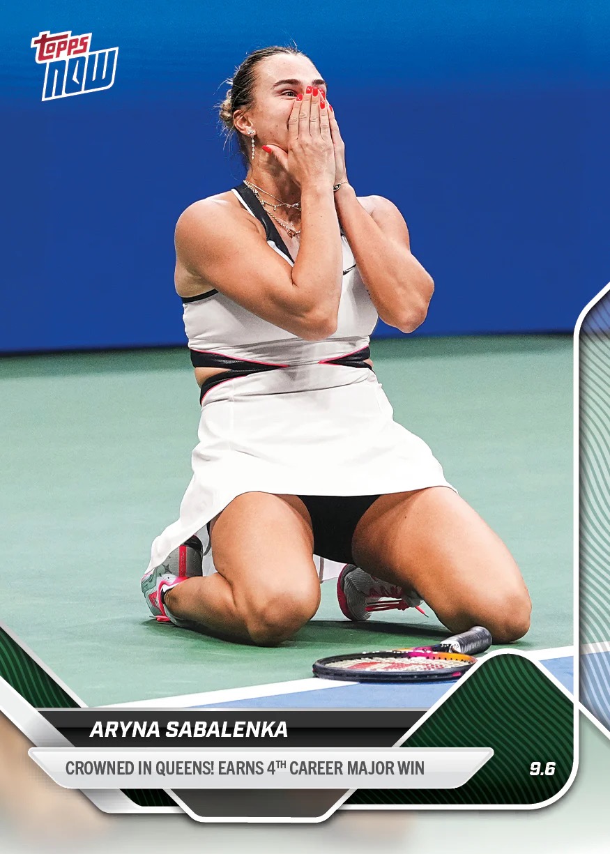 2671c620e8833e40a903758e4db28d55081a02e8_ARTTS_16C2S_25TN_TAS Aryna Sabalenka - 2025 Topps Now Tennis US Open #TN-AS - Image 1