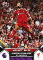 Mohamed Salah - Topps Now Premier League 2025 #5
