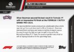 Oliver Bearman - Topps Now F1 2025 #59 - Image 2